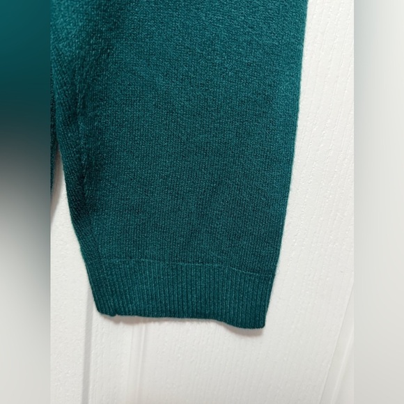 Sag Harbor plus size women’s 2X acrylic sweater dark cyan green pullover NWT New - Picture 13 of 14
